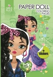 Papierowa lalka do wycinania Emeli - Fresh