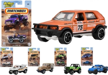 Matchbox Samochód Off Road Rally 1:64 mix - Mattel