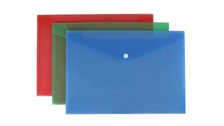 Teczka koperta A4 satyna mix (12szt) - Biurfol