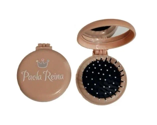 Szczotka rozkładana dla lalek z lusterkiem - Paola Reina