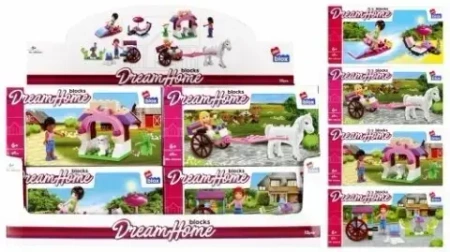 Klocki konstrukcyjne Alleblox Girl 46-52 elementy (492800)