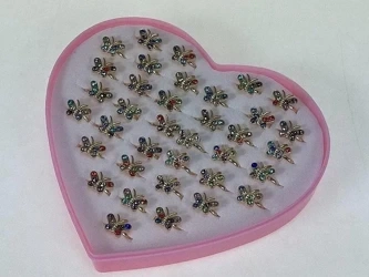 Pierścionki regulowane 36szt - ADAR