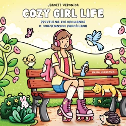 Cozy Girl Life. Przytulna kolorowanka o codziennyc - Jeanett Veronica, Jeanett Veronica