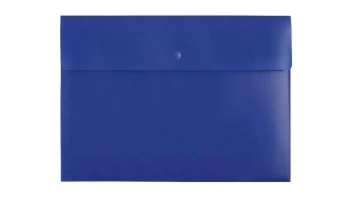 Teczka koperta A4 PP niebieska - Biurfol
