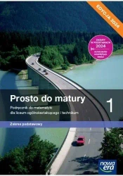 Matematyka LO 1 Prosto do matury podr. ZP 2024 - praca zbiorowa