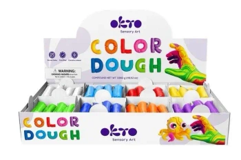 Zestaw kolorowej ciastoliny 96el 8 kolorów - Okto