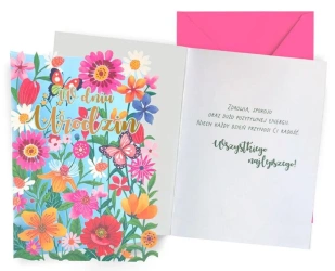 Karnet Urodziny - Kukartka