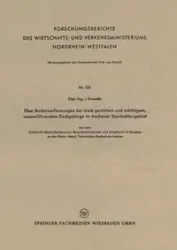 Über Bodenverformungen bei stark gestörtem und mächtigem, wasserführendem Deckgebirge im Aachener Steinkohlengebiet - Emondts Jakob