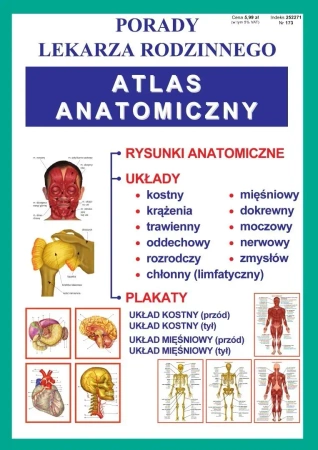 Porady Lekarza Rodzinnego 173. Atlas anatomiczny - praca zbiorowa