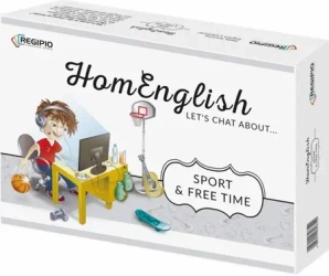 Gra językowa Angielski HomEnglish Let’s chat about sport & free time - praca zbiorowa