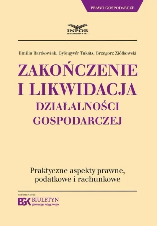eBook Zakończenie i likwidacja działalności gospodarczej - Emilia Bartkowiak