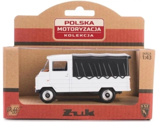Kolekcja PRL - Żuk, skala 1:43 biały - Daffi