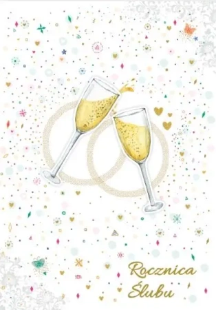 Kartka okolicznościowa Rocznica Ślubu TG12 - Trend