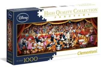 Puzzle 1000 Panorama Disney Orchestra - Clementoni