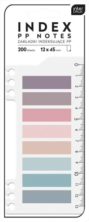 Zakładki indeksujące PP Palette 200szt - INTERDRUK