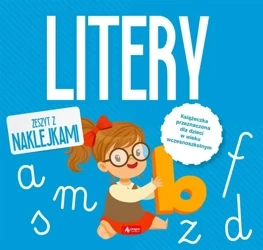 Litery z naklejkami - praca zbiorowa
