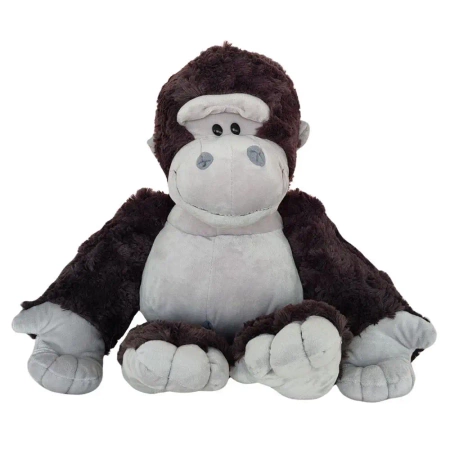 Goryl pluszowy ciemnoszary 22cm - Leantoys