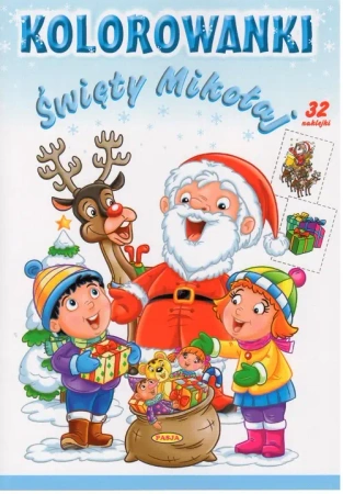 Święty Mikołaj. Kolorowanki - Ernest Błędowski