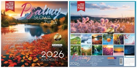 Kalendarz 2026 ścienny Classic Psalmy Słowa życia - Kukartka
