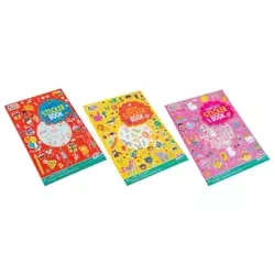 Kolorowanka A4 z naklejkami mix - Icom