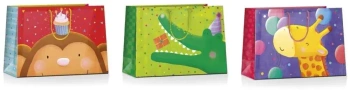 Torba prezentowa Grand Kids 18x24x10cm MIX - Pan Dragon