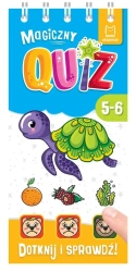 Magiczny quiz z żółwikiem. Dotknij i sprawdź - Anna Podgórska