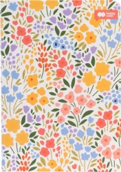 Notes szyty A6/32K kropki Bloom boho HAPPY COLOR - GDD