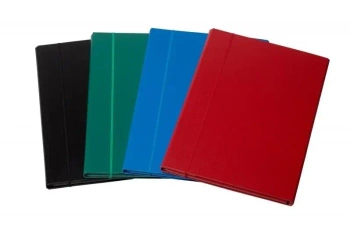 Teczka z gumką A4 kartonowa mix kolorów - Bantex