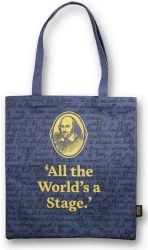 Szekspir Torba bawełniana Cały świat jest sceną - Half Moon Bay