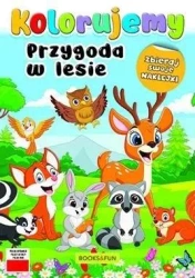 Kolorujemy. Przygoda w lesie - praca zbiorowa