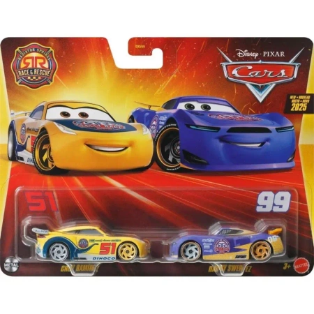 Cars Auta Samochody zabawki 2-pak - Mattel