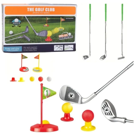 Zestaw do gry w golfa 48el - Leantoys