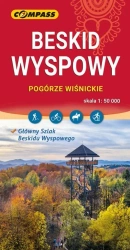 Mapa turystyczna - Beskid Wyspowy 1:50 000 w.2025 - praca zbiorowa