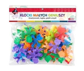 Klocki małych geniuszy - Zwierzątka 34 elementy - Askato