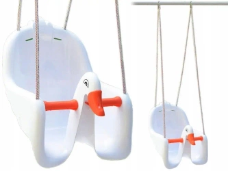 Duża huśtawka kubełkowa Łabędź - 3toysm