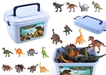 Dinozaury z akcesoriami 46el - Leantoys