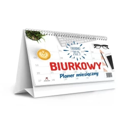 Kalendarz 2026 biurkowy planer stojący 24x15cm - Artsezon