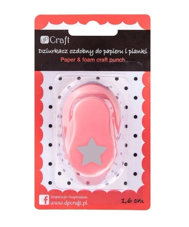 Dziurkacz ozdobny 1,6 cm gwiazda - Dalprint dpCraft