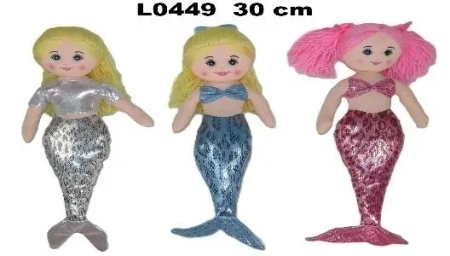Lalka Syrenka 30cm MIX - Sun-Day