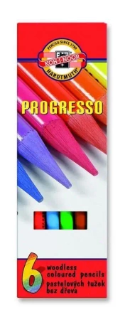 Kredki Progresso 6 kolorów - Koh-I-Noor