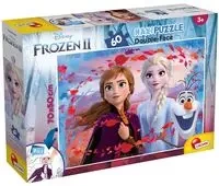 PuzzleMaxi Doubleface Kraina Lodu 2 60 - DANTE