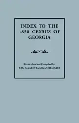 Index to the 1830 Census of Georgia - Register Alvaretta K.