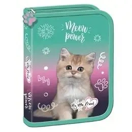 Piórnik dwuklapkowy bez wyposażenia Kitty Party - ST-MAJEWSKI