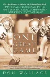 One Great Game - Wallace Don