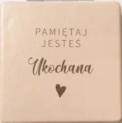 Lusterko kieszonkowe - Ukochana - Szaron