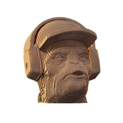 Puzzle 3D kartonowe - Three Wise Monkeys, Hear NE - Cartonic