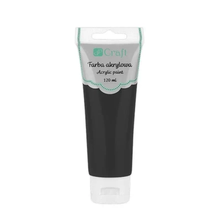 Farba akrylowa lamp black 120ml - Dalprint