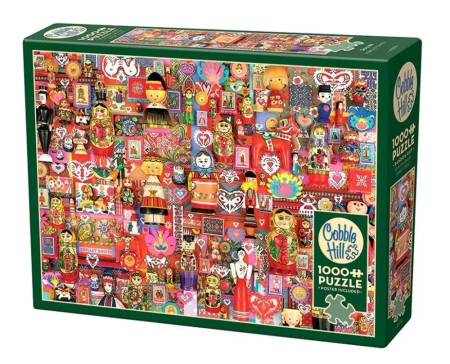 Puzzle 1000 Laleczki G3 - Cobble Hill