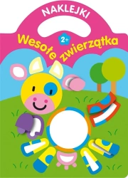 Naklejki. Wesołe zwierzątka - praca zbiorowa