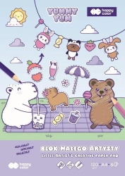 Blok małego artysty A4 8 ark Yummy Yum - GDD